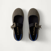 The Kids Tux Bow Mary Jane - Bronzite