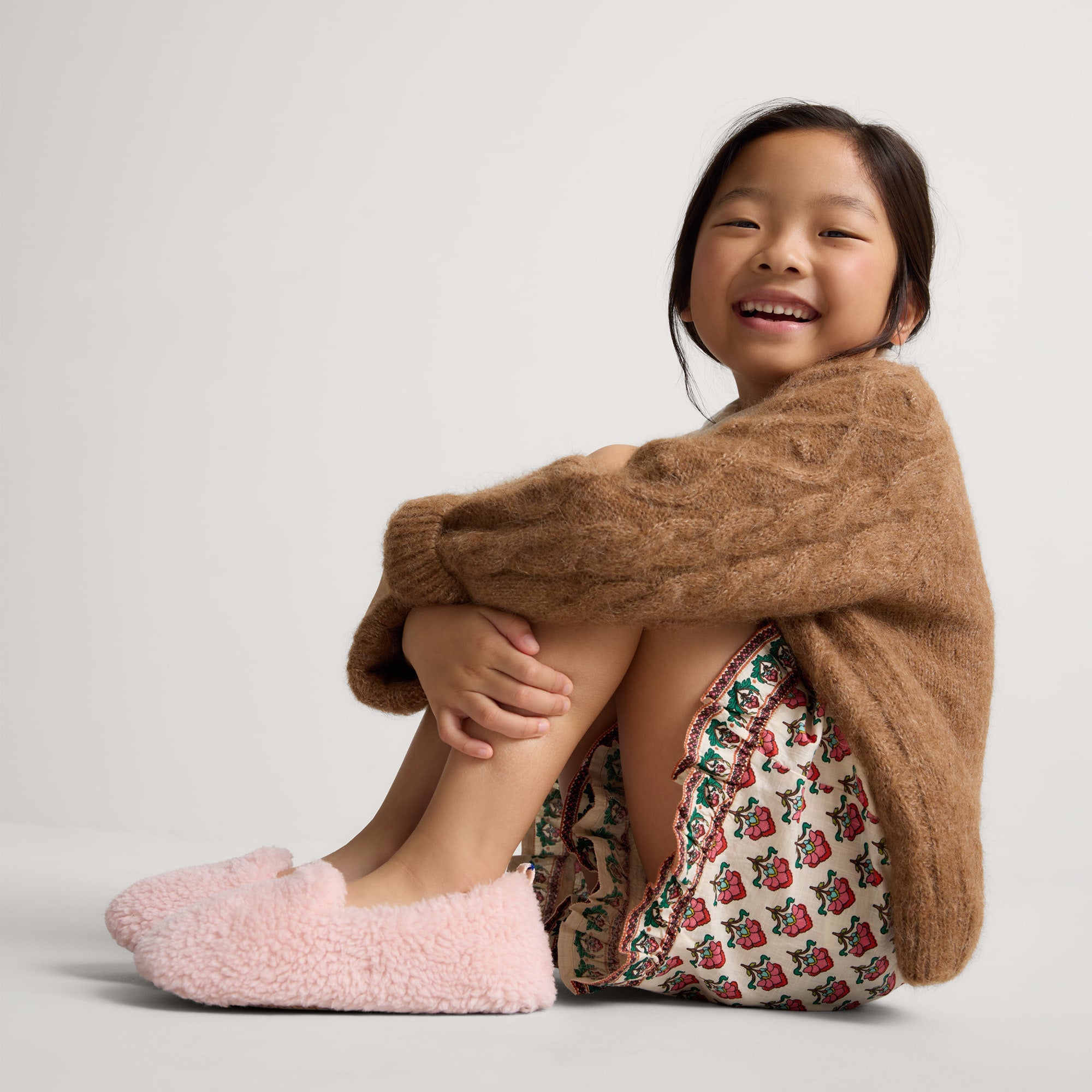 The Teddy Kids Slipper - Sugar Cookie